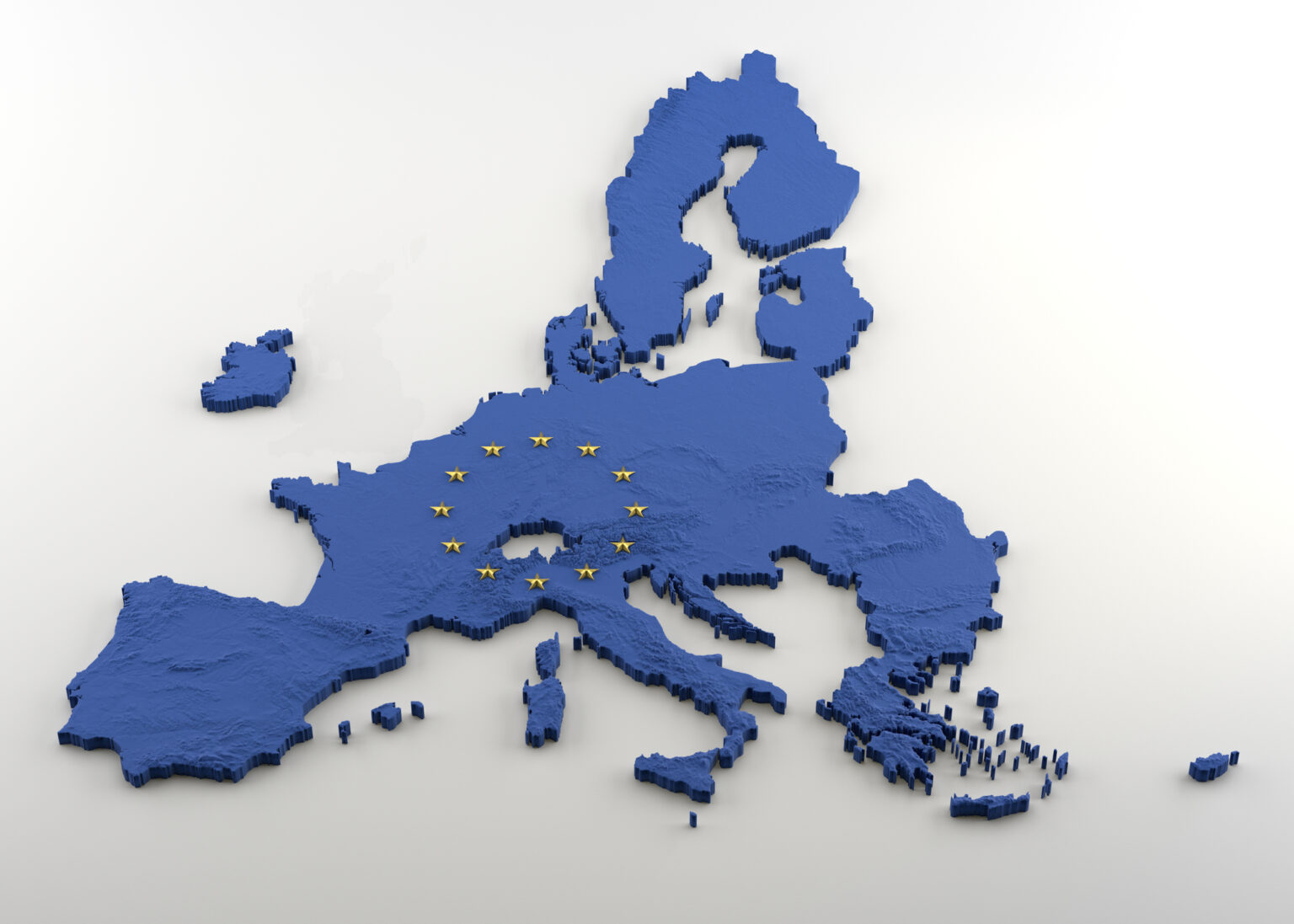 EU-Karte zu EU-Roaming